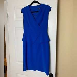 Ellen Tracy Blue Casual Dress 4